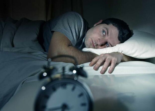 álmatlanság, mint a férgek tünete a szervezetben